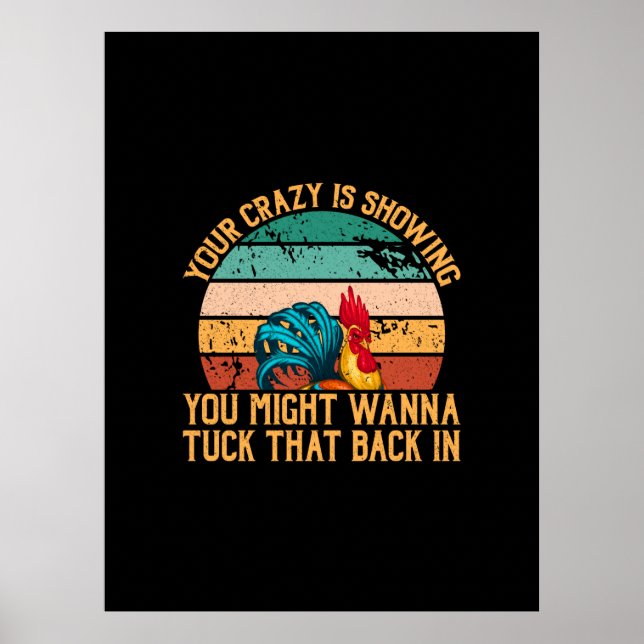 Poster Arte De Frango Você Pode Querer Tuck (Frente)