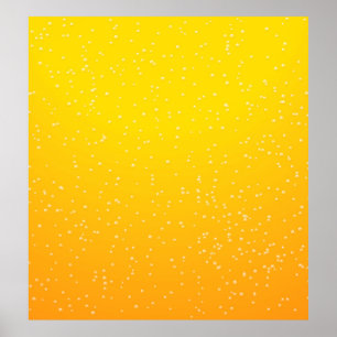 Poster Arte de fundo de cerveja Lager com bolhas minúscul