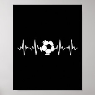 Poster Arte de Futebol Legal para Homens Mulheres Amantes