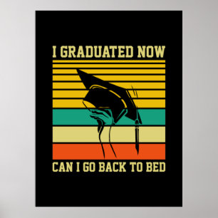 Poster Arte de Graduação   Eu Me Formei Agora
