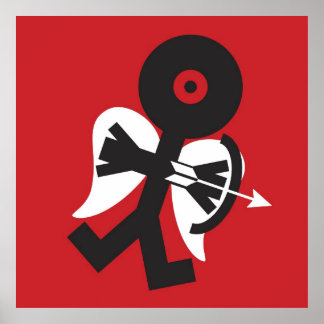 Póster Arte de Ícone Cupido