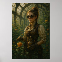 Arte de Jardineira Steampunk Vitoriana