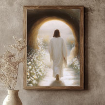 Arte de Jesus em Parede, Cristo Ressuscitado Impre