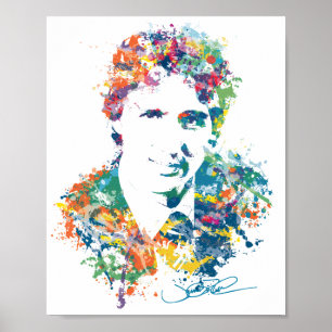 Póster Arte de Justin Trudeau Digital