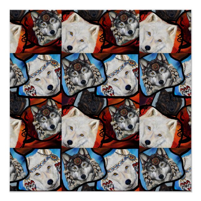 PÓSTER ARTE DE LOBO (Frente)