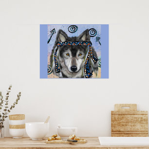 Poster Arte de Lobo