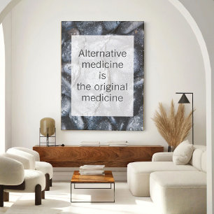 Poster Arte de Medicina Alternativa Serenidade do Spa