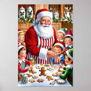 Poster Arte de Muralha da Tripulação Baking Holiday de pa