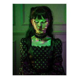 Póster Arte de Muro "Bruta Por Luz" Gótico