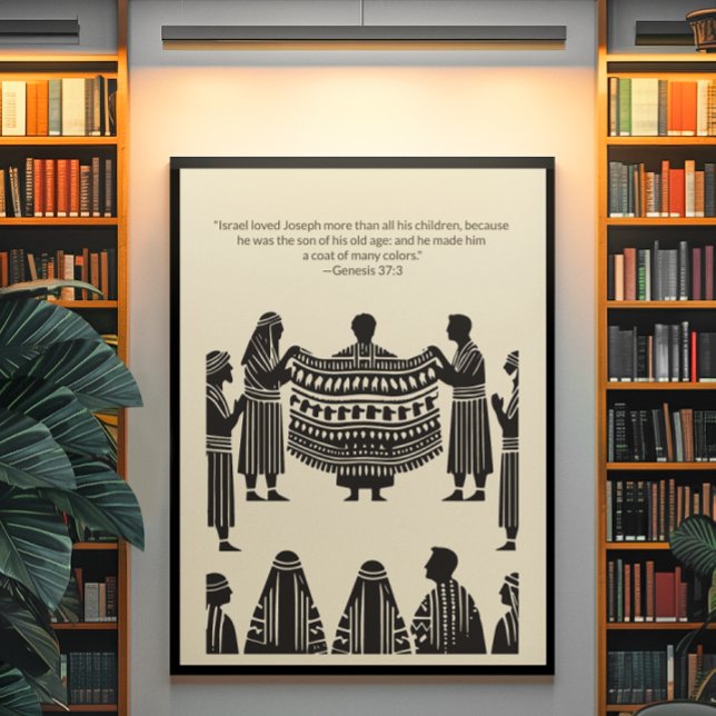 Poster Arte de Muro Cristã Minimalista - Bíblia Versa (Criador carregado)