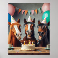 Arte de Muro de Cavalo, Festa de aniversário de Ca