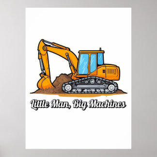 Poster Arte de Muro de Construção - Menino