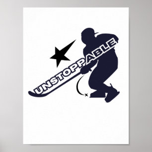 Poster Arte de Muro INESPERÁVEL no hóquei dos jogadores