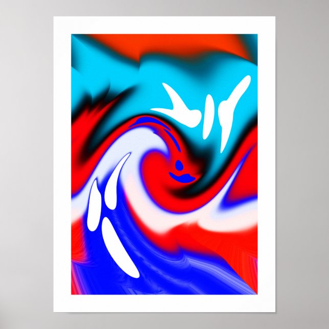 Poster Arte de onda de calor (Frente)