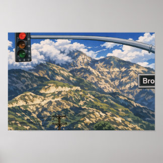 Poster Arte de Paisagem Fotográfica Editada