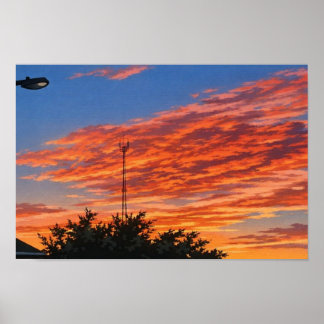 Poster Arte de Paisagem Fotográfica Editada