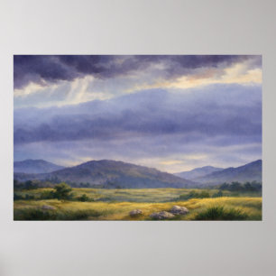 Poster Arte de Paisagem Fotográfica Editada (Melhor Quali