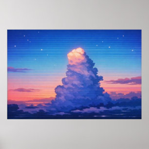 Poster Arte de Paisagem Fotográfica Editada (Melhor Quali