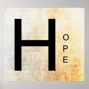 Poster Arte de Palavras Inspiradora