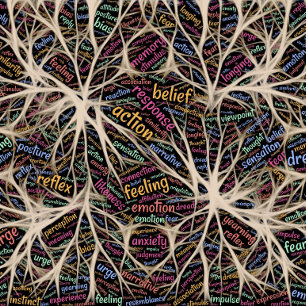 Poster Arte de Palavras Inspiradora de Experiência Humana