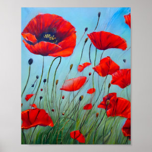 Poster Arte de Papa Vermelho