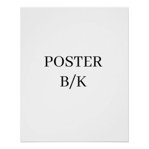Póster Arte de papel de pôster personalizado (semi-brilho