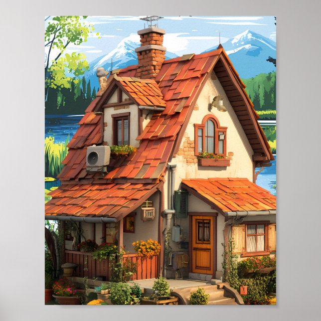 Poster arte de parede (Frente)