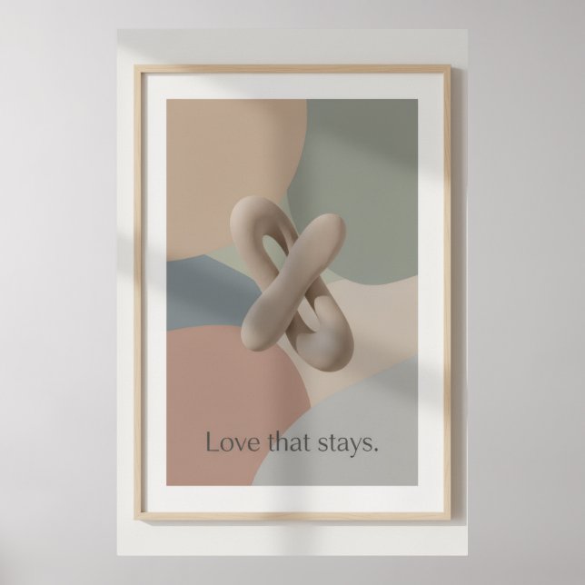 Poster Arte de Parede - Amor Eterno (Frente)
