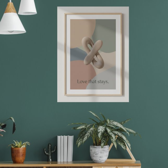 Poster Arte de Parede - Amor Eterno (Sala de Estar 1)