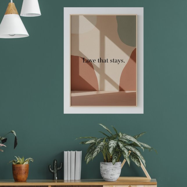 Poster Arte de Parede - Amor Eterno (Sala de Estar 1)