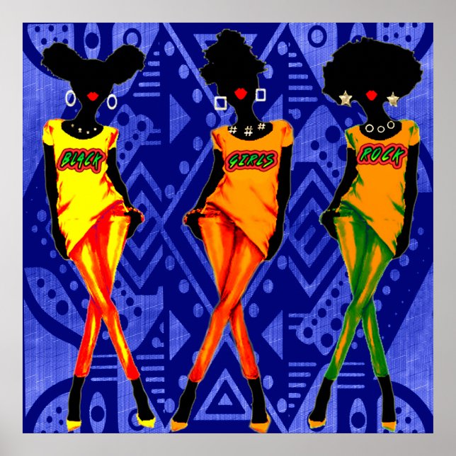 Poster Arte de Parede Beleza e Confiança Empoderadas (Frente)