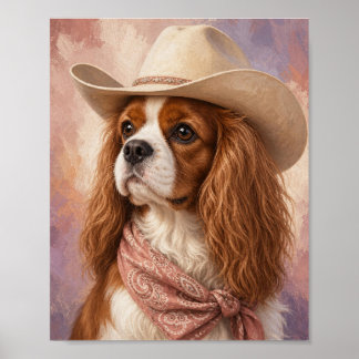 Poster Arte de Parede Cavalier King Charles Spaniel — Ele