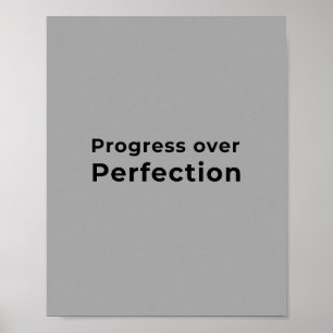 Poster Arte de parede com citação motivacional 