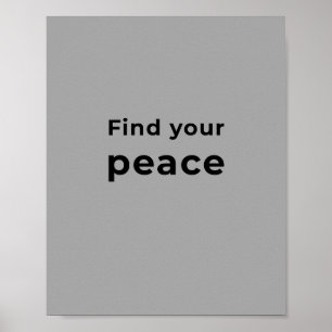 Poster Arte de parede com citações inspiradoras