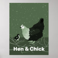 Arte de Parede da Cozinha Verde Pintinho