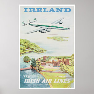 Poster Arte de Parede da Irlanda, Cartaz de Viagem