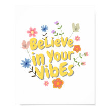 Arte de Parede de Citação Motivada