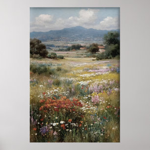 Poster Arte de Parede de Flores Silvestres Imprimíveis, A