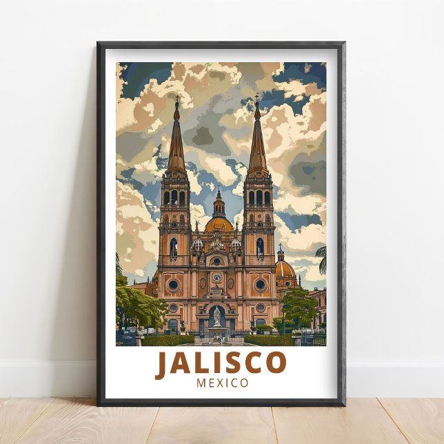 Poster Arte de Parede de Jalisco - Arte de Parede do Méxi (Criador carregado)