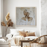 Arte de Parede de Pintura de Moda Moderna