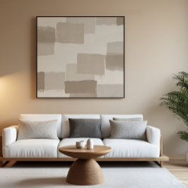 Póster Arte de parede de textura Abstrato minimalista neu