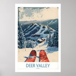 Poster Arte de Parede Deer Valley 1