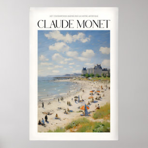 Poster Arte de Parede Dia Ensolarado na Praia de Claude M