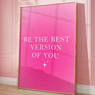 Poster Arte de Parede Estética Motivacional Inspiradora R