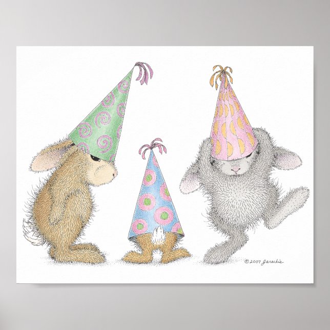 Póster Arte de Parede HappyHoppers® (Frente)