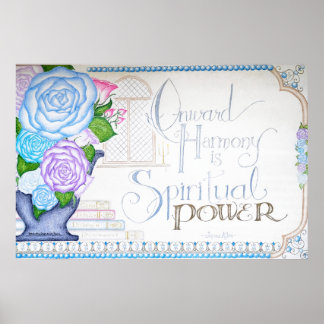 Poster Arte de Parede Harmonia Interior