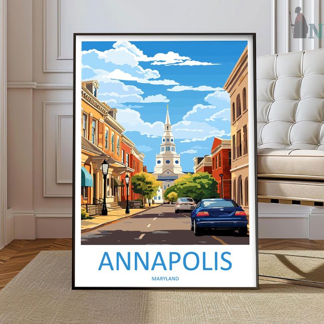 Poster Arte de Parede Impressa Viagem Annapolis Annapolis (Criador carregado)