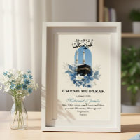 Arte de Parede Islâmica Personalizada Umrah Mubara