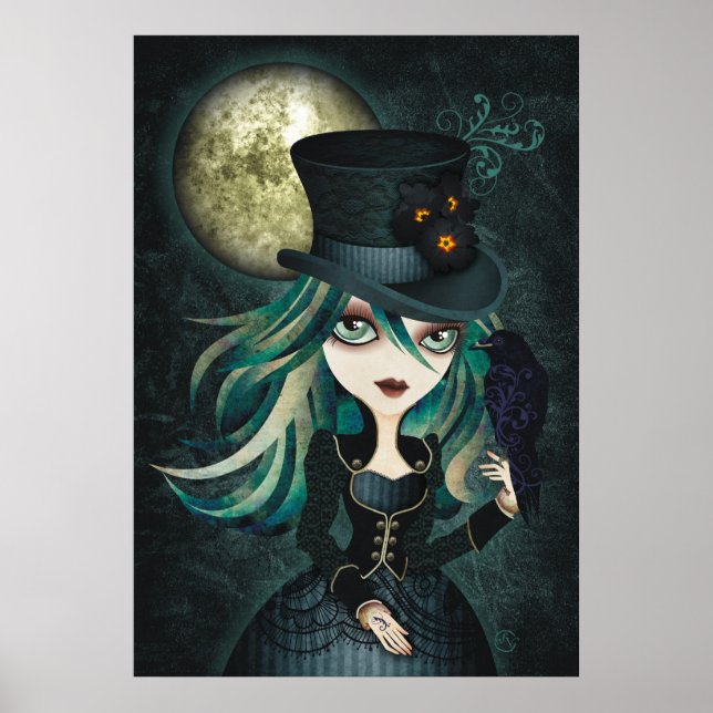 Póster Arte de Parede Lua do Corvo (Frente)