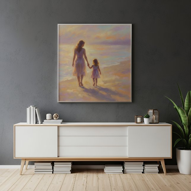 Poster Arte de Parede Mãe e Filha (Criador carregado)